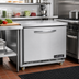 Thumbnail image #2 for Continental Refrigerator 32-Inch One-Section Undercounter Freezer, 9.0 Cu. Ft., Rear-Mounted Self-Contained Refrigeration