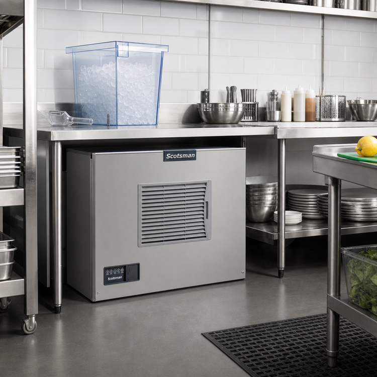 Product image #2 for Scotsman Prodigy ELITE MC0630SAX-32 Air-Cooled Self-Contained Modular Small Cube Ice Maker