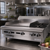 Thumbnail image #2 for Garland Cuisine Series 36-Inch Heavy Duty Gas Combination Top Range, Modular Top with 2 Open Burners and 24-Inch Griddle