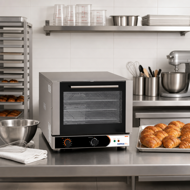 Product image #3 for Nemco 6220-17 Countertop Half-Size Electric Convection Oven