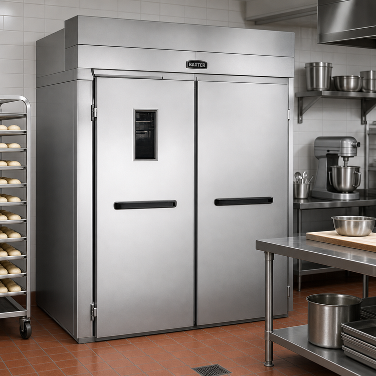 Product image #2 for Baxter RPW2E Double Wide Roll-In Retarder/Proofer Cabinet, 100.5 Inch Deep, Floor Model