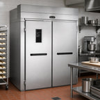 Thumbnail image #2 for Baxter Manufacturing RPW2E-100.5"D-FL Double-Wide Roll-In Retarder/Proofer Cabinet, Digital Controls, Stainless Steel, Remote Refrigeration