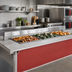 Thumbnail image #2 for Vollrath 4-Series Signature Server Stainless Steel ADA Countertop Plate Rest, 60