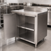 Thumbnail image #2 for BK Resources Removable Stainless Steel Optional Shelf for 30 x 36 Inch Cabinet Base Chef Tables