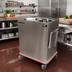 Thumbnail image #2 for Carter-Hoffmann PH2S Two-Silo Heated Plate and Base Dispenser Cart