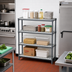 Thumbnail image #2 for Cambro Camshelving Basics Plus 18-Inch x 42-Inch 4-Shelf Vented Shelf Kit