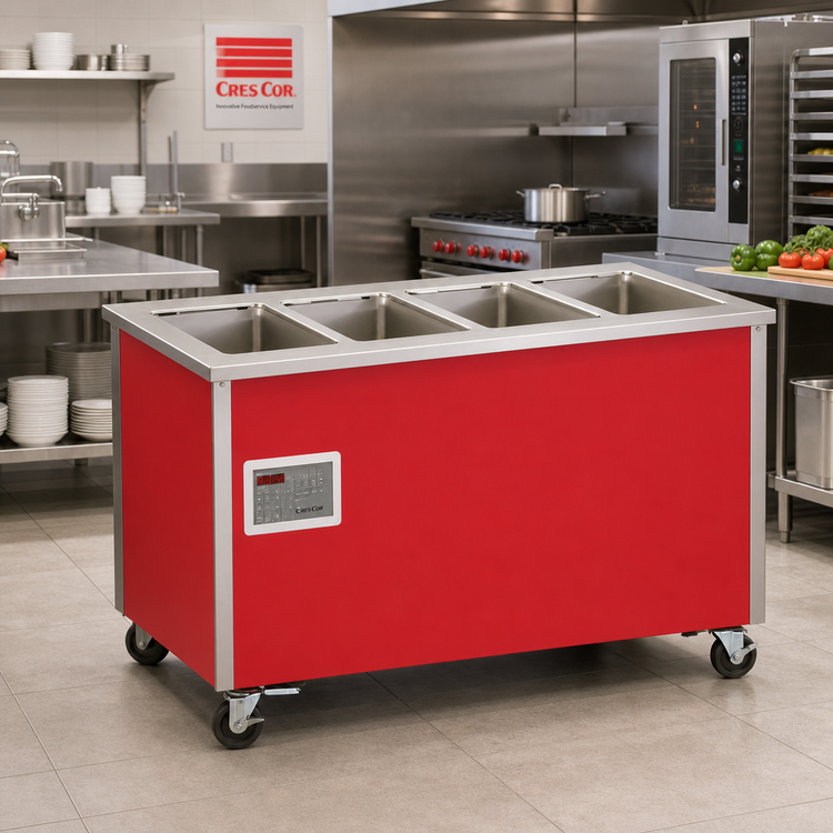 Product image #2 for 4-Series Signature Server® 4-Well Hot Food Serving Counter with Stainless Steel Top