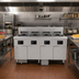 Thumbnail image #2 for Frymaster FilterQuick Oil-Conserving 4-Vat Electric Fryer Battery with 30-lb. Frypots