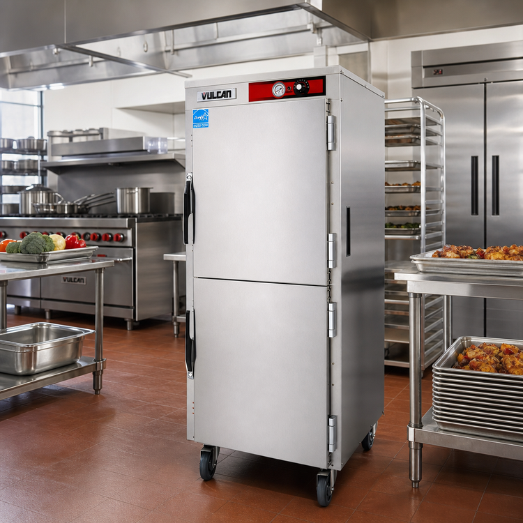 Product image #3 for Vulcan Institutional Series Mobile Heated Holding/Transport Cabinet, 7 Full-Size Sheet Pan Capacity