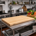 Thumbnail image #2 for Boos Block Blended Edge Grain Northern Hard Rock Maple Kitchen Countertop, 48 x 27 x 1-1/2 Inch, Varnique Finish