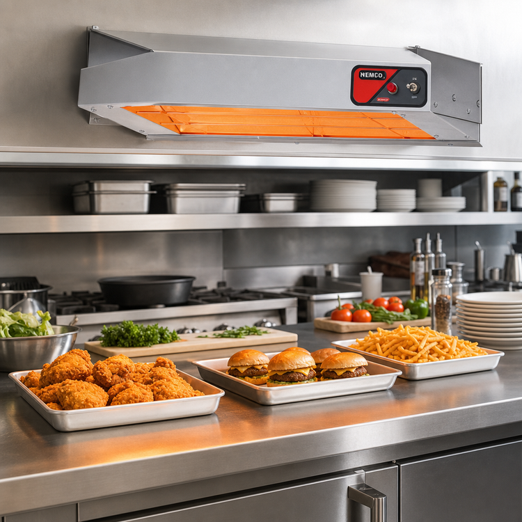 Product image #2 for Nemco Dual Lighted Infrared Strip Heater, 36 Inch, 240V