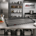 Thumbnail image #2 for Eagle Group Stand-Outs Decorative Wire Shelf with QuadTruss Design, 72