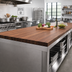 Thumbnail image #2 for Boos Block American Black Walnut Edge Grain Kitchen Countertop, 120 x 36 x 3 Inches, Penetrating Oil Finish