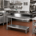 Thumbnail image #2 for John Boos Stainless Steel Dishtable Undershelf with Adjustable Bullet Feet