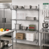 Thumbnail image #2 for Metro Super Erecta Super Adjustable Chrome Plated Wire Shelving Add-On Unit, 36W x 21D x 63H, 4 Shelves