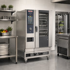 Thumbnail image #2 for RATIONAL 60.31.671 Height-Adjustable Base With Feet for iCombi 6- and 10-Full Size Classic/Pro Cooking Systems