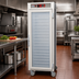 Thumbnail image #2 for Metro C5 6 Series Mobile Full-Height Pass-Thru Heated Holding Cabinet with Double-Pane Glass Doors and Universal Slides