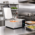 Thumbnail image #1 for Omcan Stainless Steel Countertop Electric Steamer with Half-Size Pan Capacity, 3 Qt Reservoir, 1800W