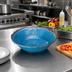 Thumbnail image #3 for Winco Ardesia Luzia 3-Quart 13-3/4-Inch Diameter Round Hammered Melamine Bowl, Blue