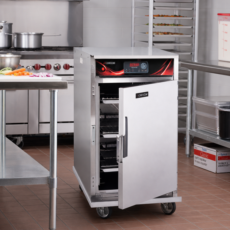 Product image #2 for Cres Cor Roast-N-Hold Mobile Half-Size Cook and Hold Convection Oven, 9 Full-Size Pan Capacity, 240V, 1-Phase