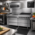 Thumbnail image #2 for Jade Titan JMRH-72G 72-Inch Heavy Duty Modular Gas Griddle Top Range with Manual Controls