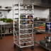 Thumbnail image #2 for Panco Full Size Stationary Gravity-Fed Can Rack, 162 #10 or 216 #5 Capacity