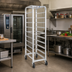 Thumbnail image #2 for Lifetime Tough All-Welded Extra Heavy-Duty Aluminum Platter Rack for 12 18-Inch Platters, 70-Inch High