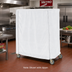 Thumbnail image #2 for Metro Waterproof Vinyl-Nylon Cart Cover for 60 x 24 x 74-Inch Queen Mary and Banquet Carts