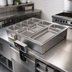 Thumbnail image #2 for Hatco HWBI43-2DA 2-Pan 4/3-Size Drop-In Modular/Ganged Heated Well with Drain and Auto-Fill