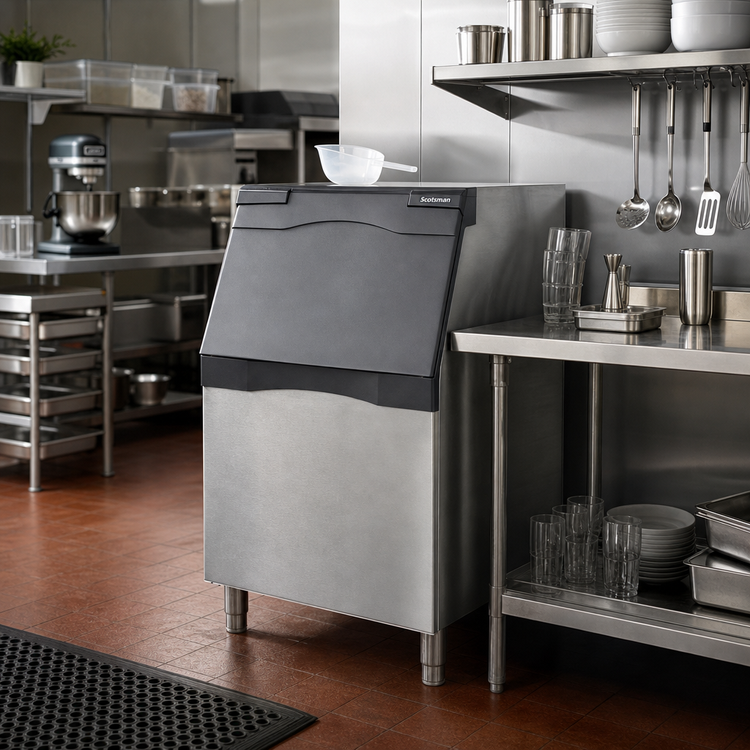 Product image #2 for Scotsman B530S 30-Inch Top-Hinged Front-Opening Ice Storage Bin, 536 lb Capacity