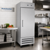 Thumbnail image #2 for Kelvinator Commercial 27-Inch One-Section Reach-In Refrigerator with Bottom-Mount Refrigeration and Solid Door
