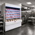 Thumbnail image #2 for Howard-McCray 35E Series 123-Inch Packaged Meats Open Merchandiser with LED Shelves, Remote Refrigeration