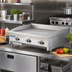 Thumbnail image #2 for Turbo Air Radiance TATG-36 36-Inch Countertop Gas Griddle, Thermostat Controls, 66,000 BTU