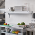 Thumbnail image #3 for New Age Adjust-A-Shelf H.D. Series Heavy-Duty Wall-Mounted Aluminum Shelf, 66