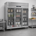 Thumbnail image #3 for Victory UltraSpec Three-Section Glass Door Reach-In Freezer, Self-Contained, Top-Mounted