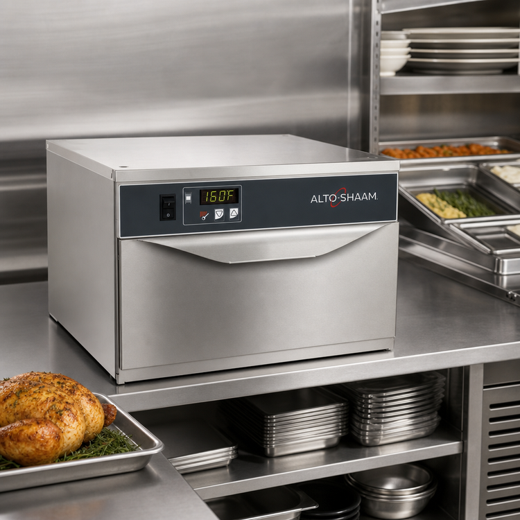 Product image #2 for Alto-Shaam Halo Heat Narrow Freestanding Warming Drawer, 1 Non-Vented Drawer