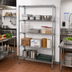 Thumbnail image #2 for Quantum Wire Shelving Starter Kit, Stationary, 72