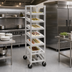 Thumbnail image #3 for Channel Manufacturing Standard Series Universal Platter Rack, 5-Shelf End-Load Aluminum Construction