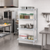 Thumbnail image #2 for EagleGard 4-Tier Add-On Wire Shelving Unit with QuadTruss Shelves, 24