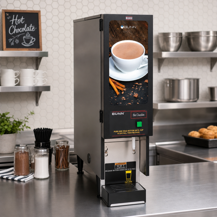 Product image #2 for BUNN FMD-1 BLK Single-Head Fresh Mix Powder Beverage Dispenser