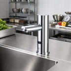 Thumbnail image #3 for Krowne Royal Series 16-654 Touchless Electronic Faucet, Single-Hole Deck Mount, 4-1/2-Inch Fixed Spout, Polished Chrome, Mixing Valve