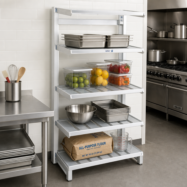 Product image #2 for Channel Manufacturing SC2436 Solid Aluminum Cantilever Shelf