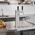 Thumbnail image #2 for Perlick 2-Faucet Air-Cooled Countertop Draft Beer Tower with Polished Chrome Finish