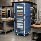 Thumbnail image #2 for Metro C5 Insulation Armour C539-MDC-L Mobile Moisture Heated Holding & Proofing Cabinet, Full-Height, 35-Pan, Dutch Clear Doors