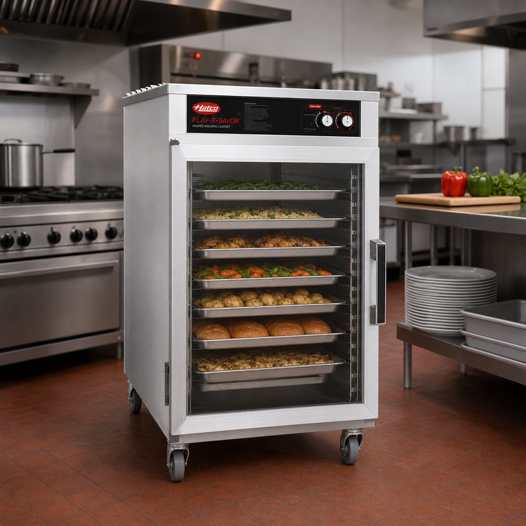 Product image #2 for Hatco Flav-R-Savor Mobile Heated Holding Cabinet, 7-Pan, 120V