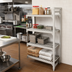Thumbnail image #3 for Cambro Camshelving Premium 4-Shelf Vented Add-On Polymer Shelving Unit, 24