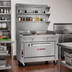 Thumbnail image #2 for Southbend Platinum 32-Inch Heavy Duty Gas Range with 16-Inch Hot Top, 16-Inch Griddle, and Convection Oven
