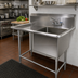 Thumbnail image #2 for John Boos Pro-Bowl 1-Compartment Stainless Steel Sink with Left Drainboard, 52-3/16 Inch Wide