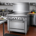 Thumbnail image #2 for Garland GF Starfire Pro 36-Inch Gas Restaurant Range with 36-Inch Thermostatic Griddle and Standard Oven