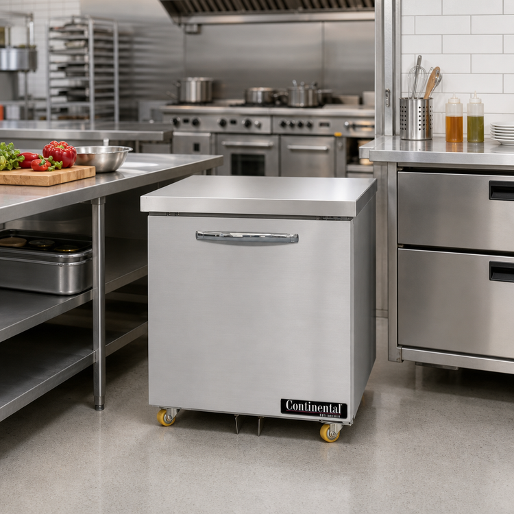 Product image #2 for Continental Refrigerator DF27N-U Designer Line 27" 1-Section Undercounter Freezer